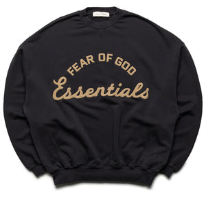 Fear Of God Essentials Training 90's Crewneck - Faded Black