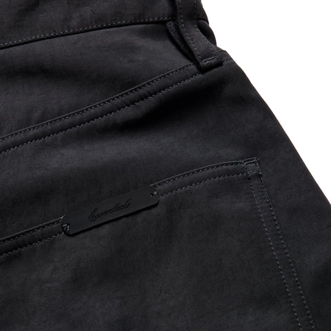 Fear Of God Essentials Textured Nylon 5 Pocket Shorts - Vintage Black