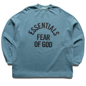 Fear Of God Essentials Campus 90's L/S Tee - Faded Coastal