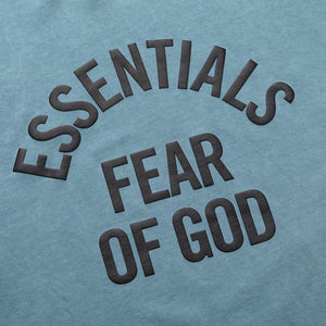 Fear Of God Essentials Campus 90's L/S Tee - Faded Coastal