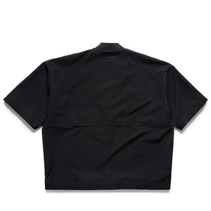 Fear Of God Essentials Half Zip Baseball Shirt - Vintage Black