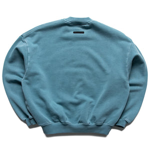 Kids Fear Of God Essentials Campus 90's Crewneck - Faded Coastal