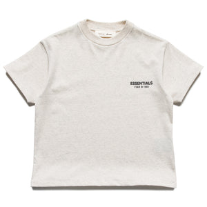 Kids Fear Of God Essentials Classic S/S Tee - Oatmeal Heather