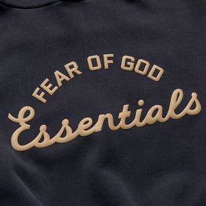 Kids Fear Of God Essentials Training 90's Hoodie - Faded Black