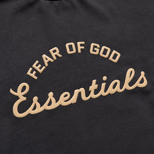 Kids Fear Of God Essentials Training 90's L/S Tee - Faded Black