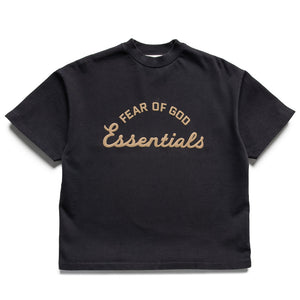 Kids Fear Of God Essentials Training 90's S/S Tee - Faded Black