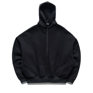 Fear Of God Essentials Property Lounge Half Zip Hoodie - Black