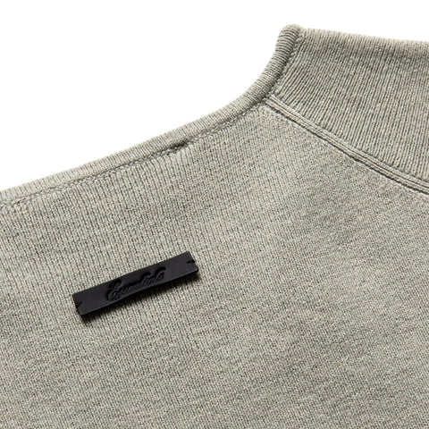 Women's Fear Of God Essentials Rib Knit Crop Top - Seal