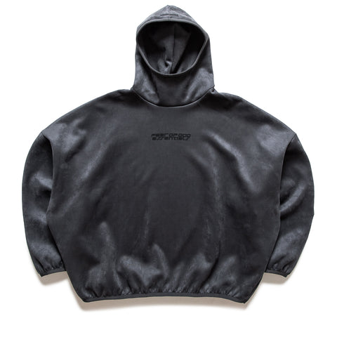 Fear Of God Essentials Suede Fleece Modern Hoodie - Iron Grey