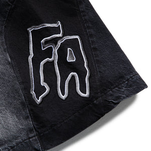Fucking Awesome Moto Cotton Twill Shorts - Black