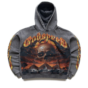 Godspeed New York Echoes Of Empires Hoodie - Grey Wash