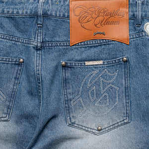 Godspeed New York Femur Denim Shorts - Blue