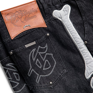 Godspeed New York Femur Denim Shorts - Black