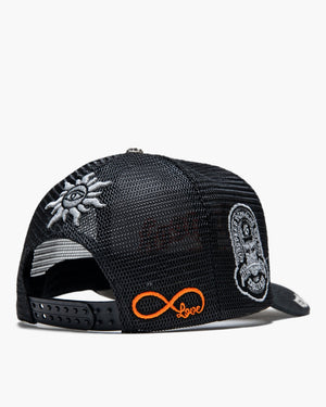 Godspeed New York GS Forever Trucker Hat - Black/Red