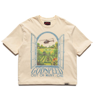 Godspeed New York Helipad Dreams Tee - Bone