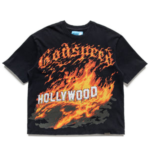 Godspeed New York Hollywood Inferno II Tee - Black