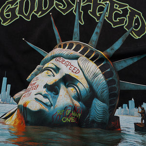 Godspeed New York Sunken Liberty Sleeveless Tee - Black