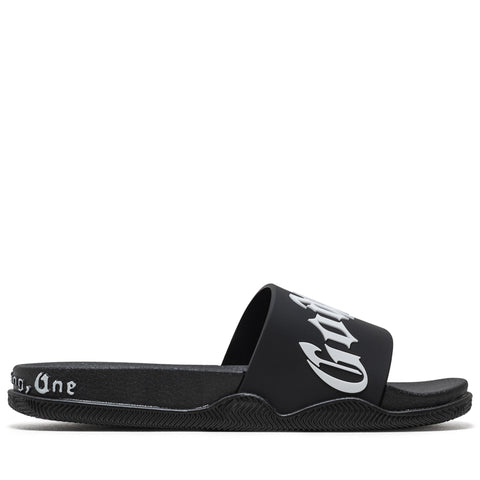 Godspeed New York OG Logo Slides V2 - Black