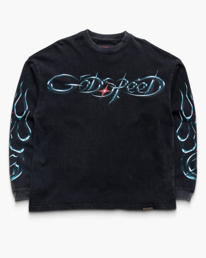 Godspeed New York New Age Reloaded LS T-Shirt - Black