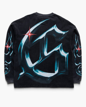 Godspeed New York New Age Reloaded LS T-Shirt - Black