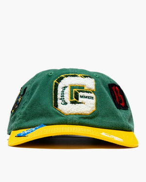 Godspeed New York Rugby Home Team Dad Hat - Green/Yellow