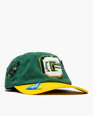 Godspeed New York Rugby Home Team Dad Hat - Green/Yellow