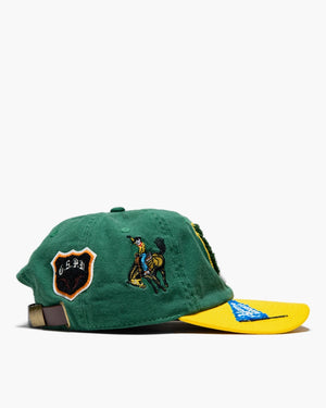 Godspeed New York Rugby Home Team Dad Hat - Green/Yellow