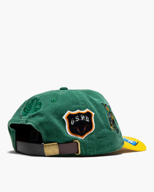 Godspeed New York Rugby Home Team Dad Hat - Green/Yellow