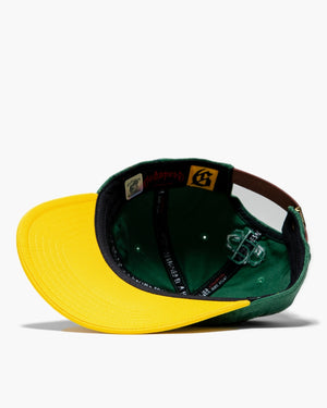 Godspeed New York Rugby Home Team Dad Hat - Green/Yellow