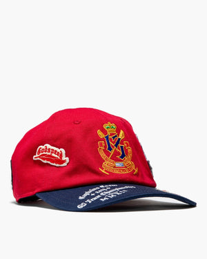 Godspeed New York Rugby Home Team Dad Hat - Red/Navy