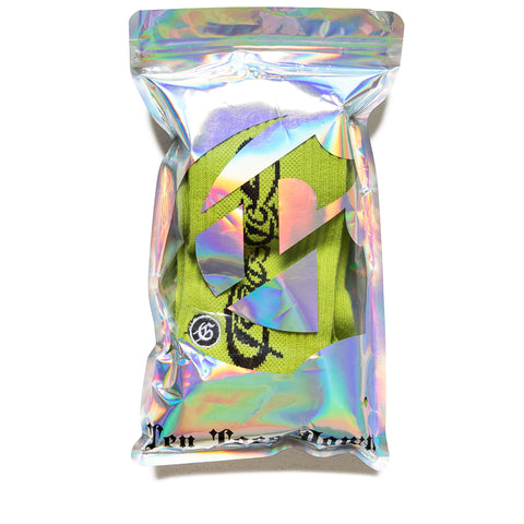 Godspeed New York New Age Logo Socks - Green/Black