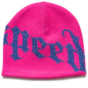 Godspeed New York OG Logo Studded Beanie - Fuchsia Pink