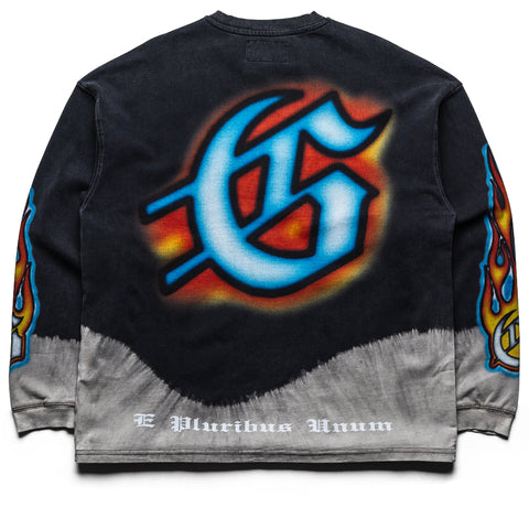 Godspeed New York Off The Leash L/S Tee - Black Wash