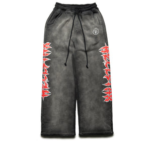 Hellstar Stars Shine Graffiti Sweatpants - Black
