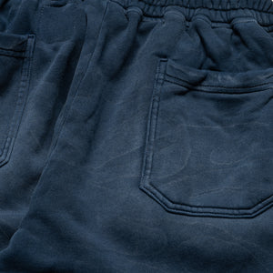 Hellstar Snap Sweatpants w/ Flame - Blue