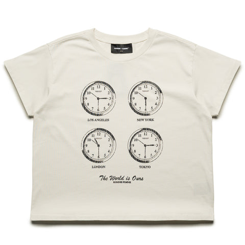 Homme Femme Jet Lag Tee - White