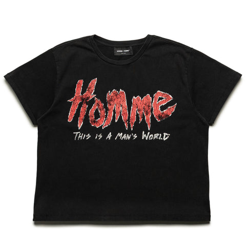 Homme Femme The Nothing Tee - Black