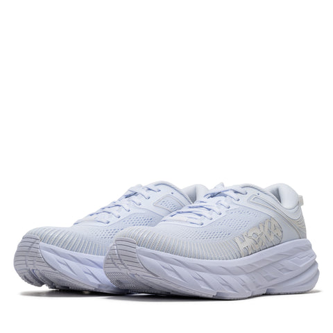 Women's Hoka Bondi 7 - White/White