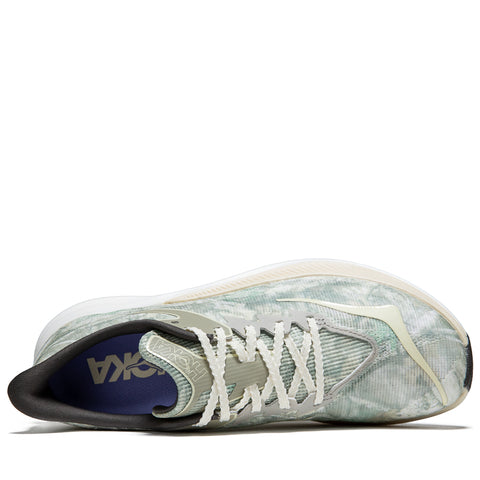 John Elliott x Hoka Rocket X 3 - Spray Green/Antique White