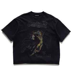 Homme Femme Les Anges Tee - Black