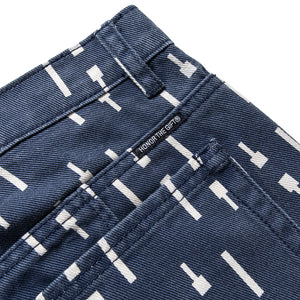 Honor The Gift Denim Riding Flare Pant - Navy
