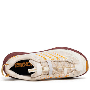 Hoka Mafate Three2 - Vanilla/Varsity Burgundy