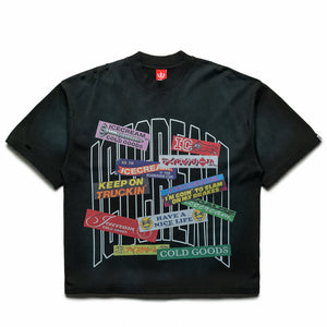 Ice Cream Bumper Knit Tee - Jet Set