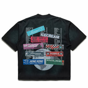 Ice Cream Bumper Knit Tee - Jet Set