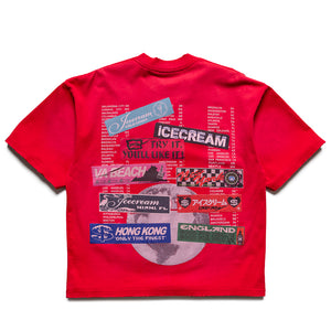 Ice Cream Bumper Knit Tee - Salsa