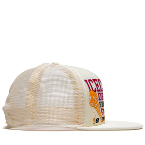 Ice Cream Check List Hat - Antique White