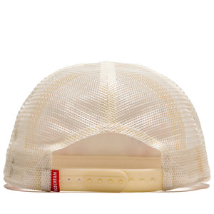 Ice Cream Check List Hat - Antique White