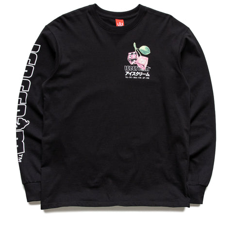 Ice Cream Dice L/S Tee - Black