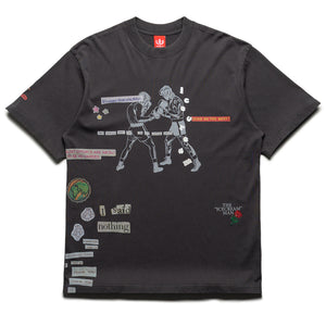 Ice Cream Fountain Knit Tee - Black