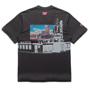Ice Cream Fountain Knit Tee - Black